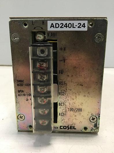 Used COSEL Power Supply AD240L-24 #141783