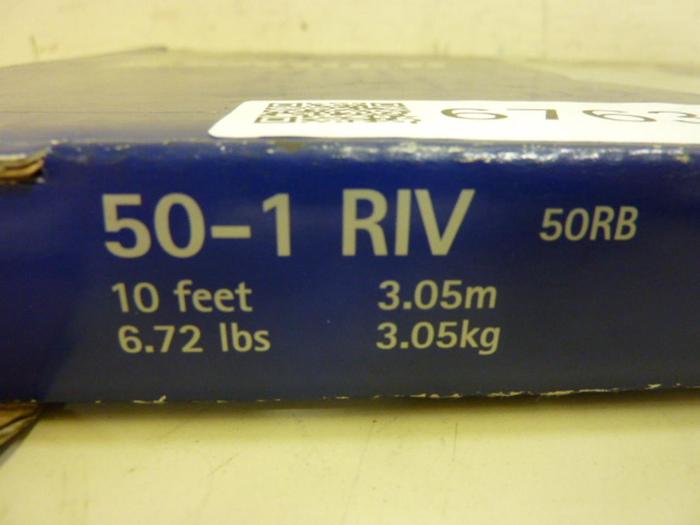 RENOLD Roller Chain 10 Ft 50-1 RIV #67630