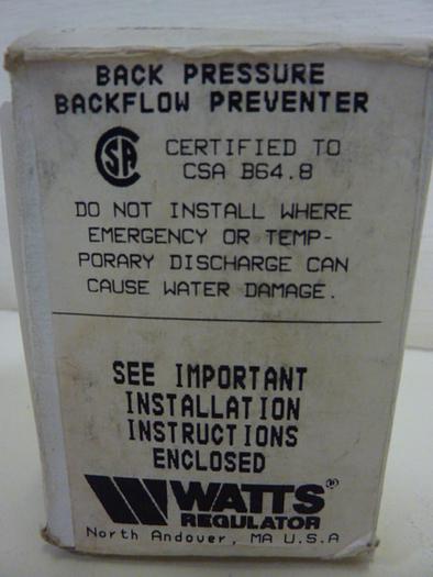 WATTS Regulator 0061906 #52610