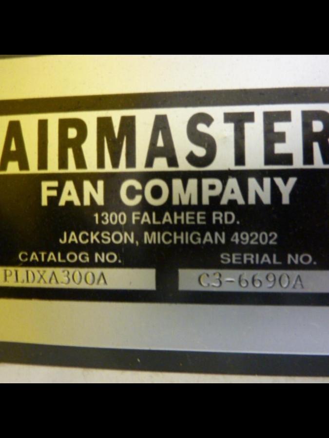 AIRMASTER Exhaust Fan PIDXA300A #46793