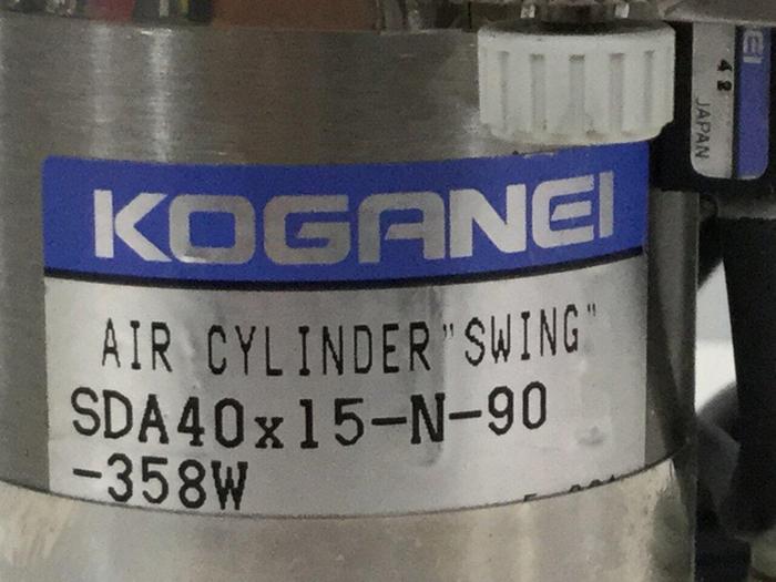 Used KOGANEI Air Cylinder Swing SDA40X15-N-90-358W #108056