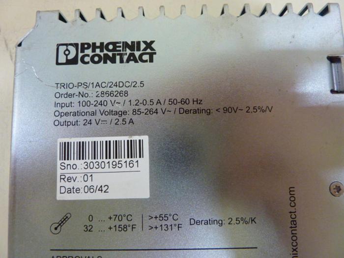 Used PHOENIX CONTACT Power Supply 2866268 #56536