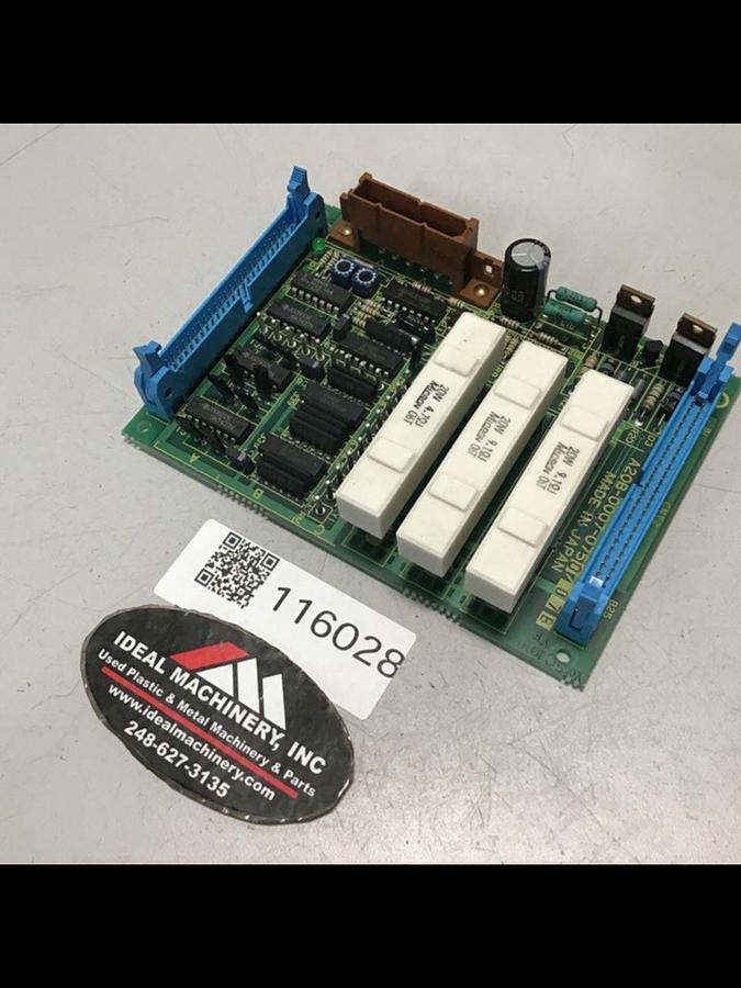 Used FANUC Tape Reader Board A20B-0007-0750/07B Used #116028