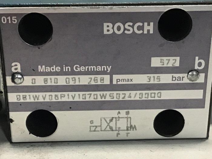 Used BOSCH Valve 0 810 091 266 #128964