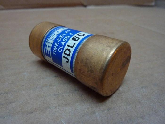Used EDISON 60 Amp Fuse JDL-60 #24790
