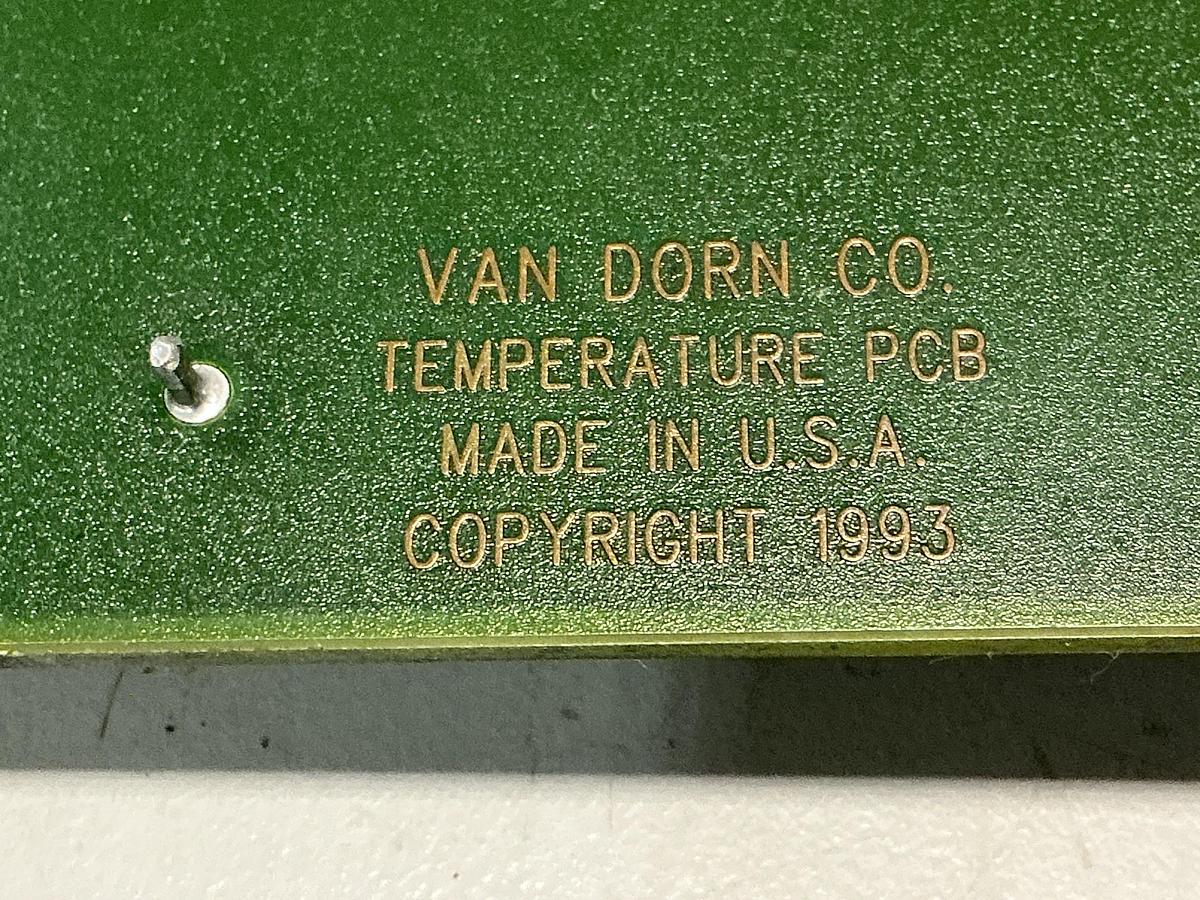 Used VAN DORN 330021 REV-C