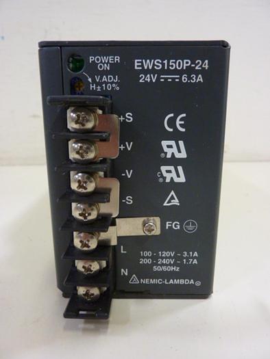 Used NEMIC-LAMBDA Power Supply EWS150P-24 #55777
