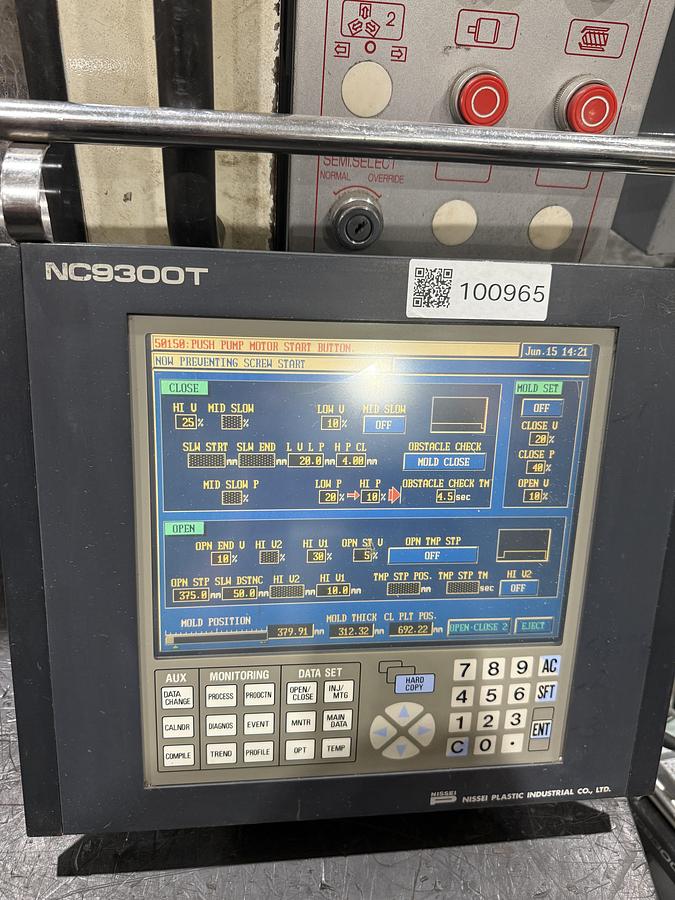 Used NISSEI Operator Interface NC9300T USED
