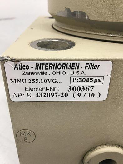 Used ATICO INTERNORMEN Hydraulic Filter C2041-2079 #124545