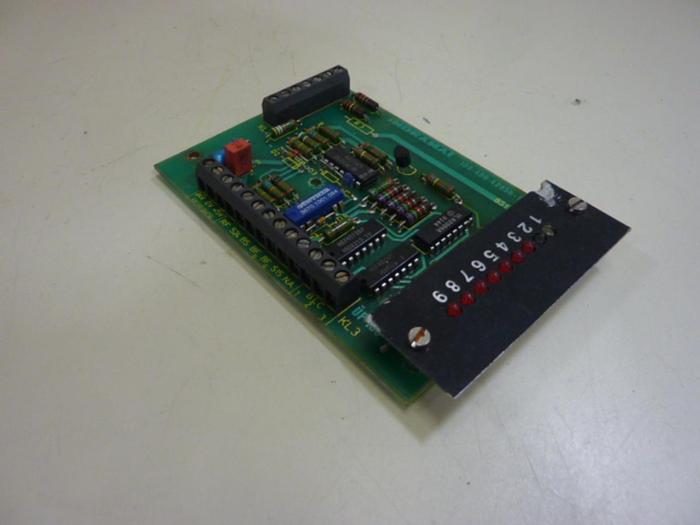 Used INDRAMAT Circuit Board 109-490-4285B-1 #60241