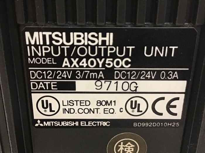 Used MITSUBISHI I/O Module AX40Y50C USED