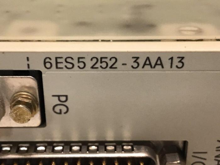 Used SIEMENS Control Module 6ES5 252-3AA13 #120539