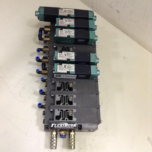 Used NUMATICS Control Block w/ Valves 082SA415M019M #79999
