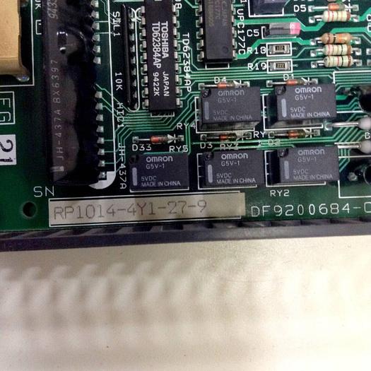 Used YASKAWA Control Board JANCD-MEW01-1 REV C0 #76984