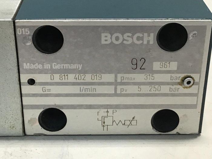 Used BOSCH Proportional Pressure Relief Valve 0 811 402 019 Used
