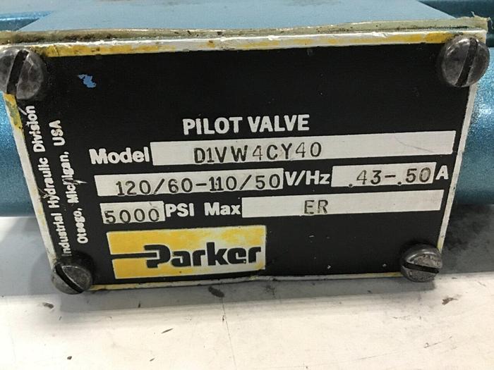 Used PARKER Valve D1VW4CY40 Used