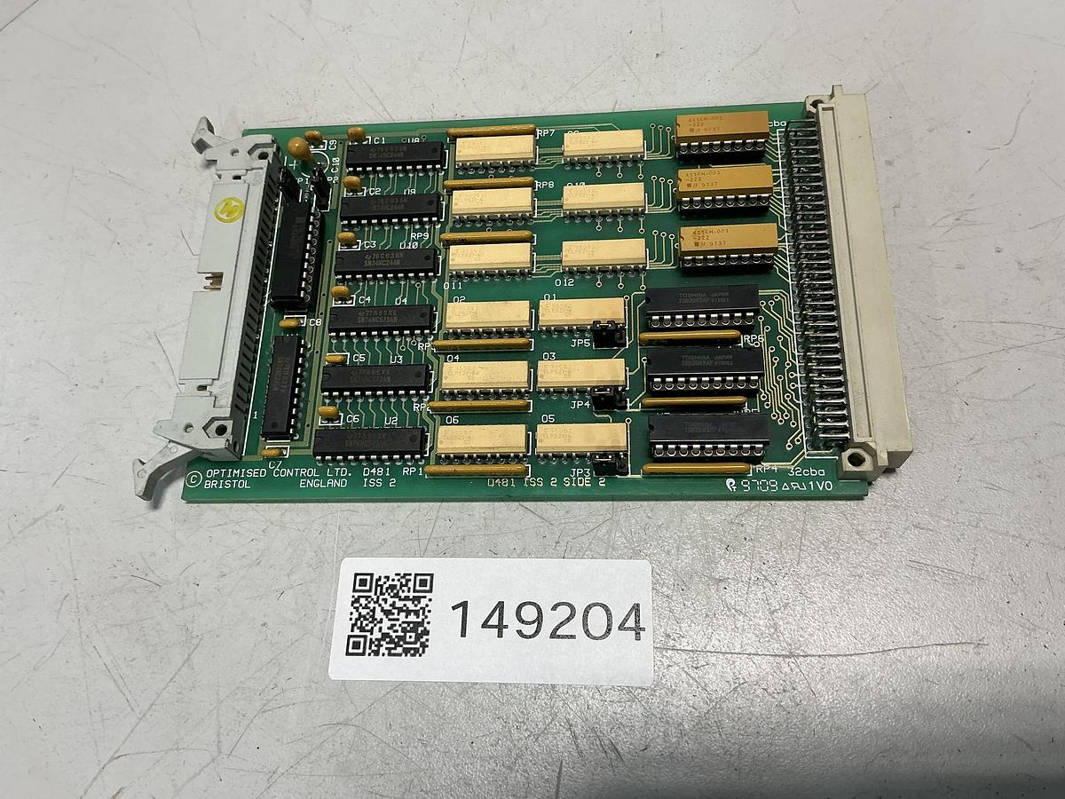 Used OPTIMISED CONTROL D481 RP1