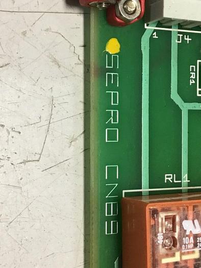 Used SEPRO ROBOTIQUE Control Board 0750096304A #136885