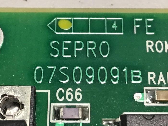 Used SEPRO ROBOTIQUE Circuit Board 07S09091B Used
