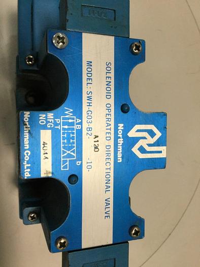 Used NORTHMAN Solenoid Valve SWH-G03-B2-A120-10 #114704