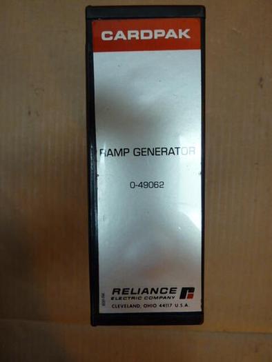 Used RELIANCE ELECTRIC PC Board Cardpak 0-49062 #22856