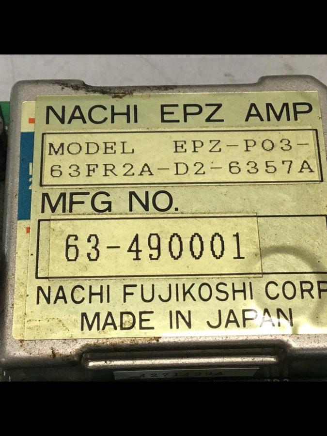 Used NACHI Circuit Board FZS-6357-1-11A USED