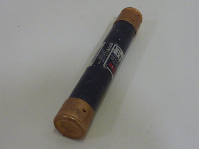 Used FUSETRON / BUSSMANN 3 Amp Fuse FRS-R-3 #47386
