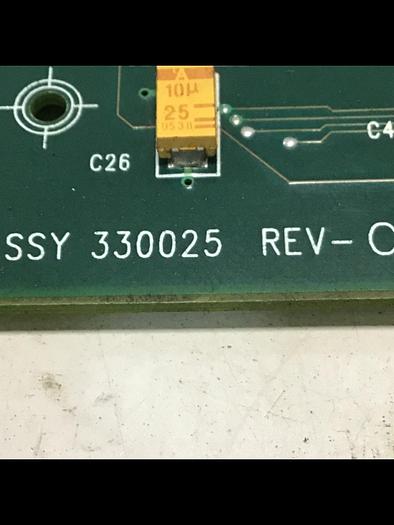 Used VAN DORN Analog Circuit Board 330025 PC330-025 Used