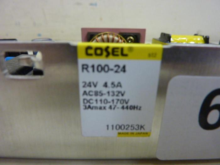 Used COSEL Power Supply R100-24 #60914