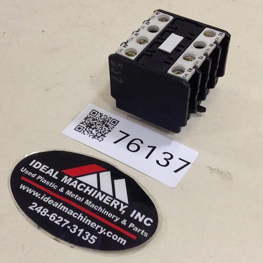 Used GENERAL ELECTRIC Auxiliary Contact CR7XR31 #76137