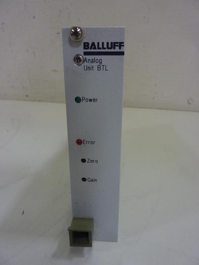 Used BALLUFF PC Interface Module BTA-E10-0610 #60481