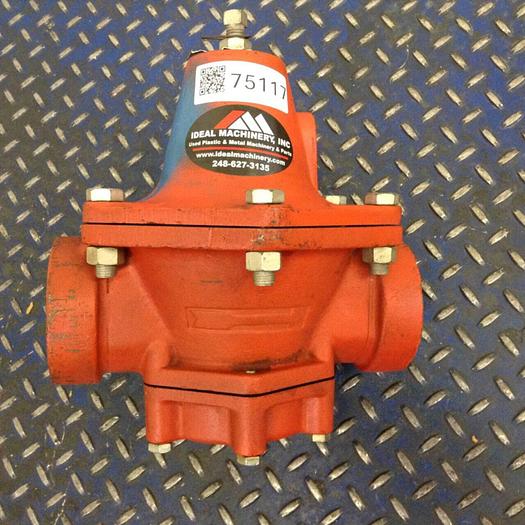 Used CASH ACME Pressure Reducing Valve VALVE117 #75117