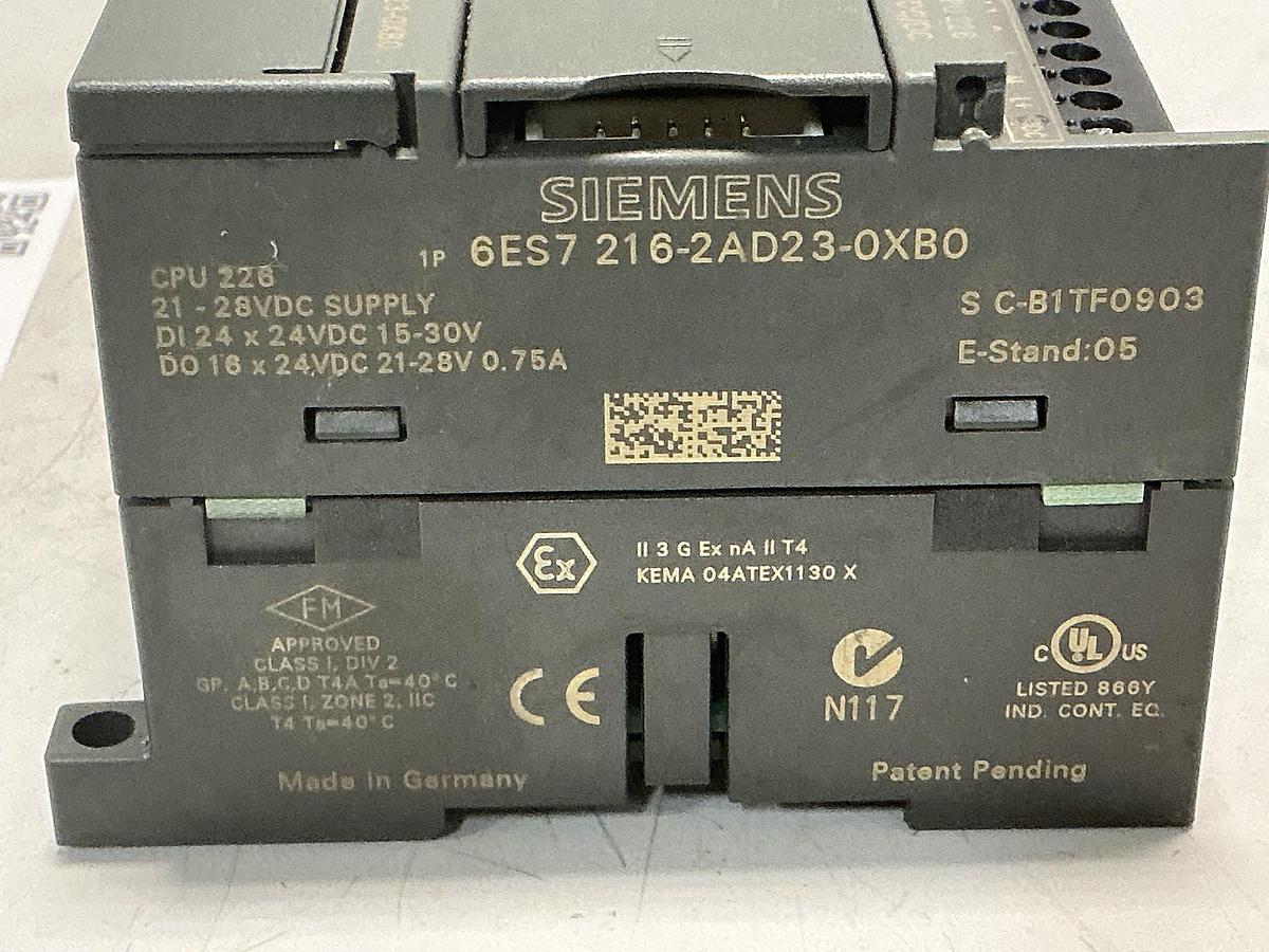 Used SIEMENS 6ES7 216-2AD23-0XB0