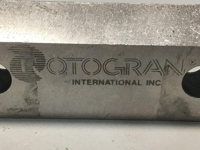 Used ROTOGRAN Grinder Granulator Blade WO1418 BK #113289