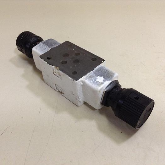 Used YUKEN Throttle & Check Modular Valve MSW-01-X-50 #72542