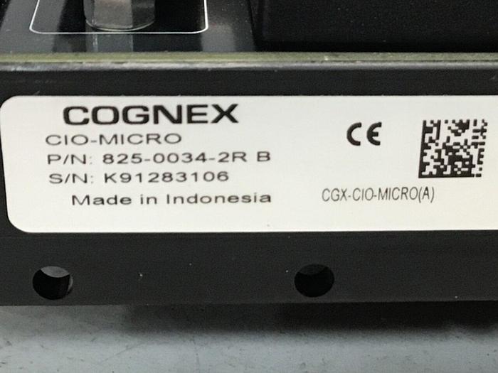 Used COGNEX CIO-Micro 825-0034-2RB #120164