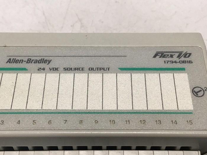 Used ALLEN BRADLEY I/O Module 1794-OB16 SER A #129368