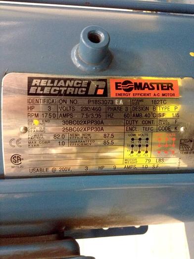 Used MICHIGAN FLUID POWER Hydraulic Power Pack RM-08-22 Used