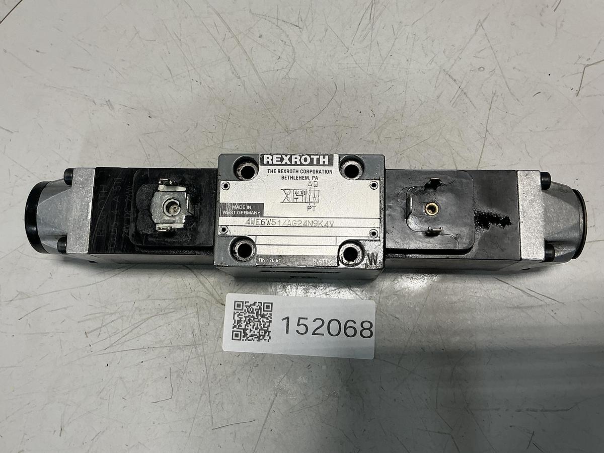 Used REXROTH 4WE6W51/AG24N9K4V