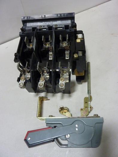 Used ALLEN BRADLEY 30 Amp Disconnect Switch 1494V-DS30 SER A #57388