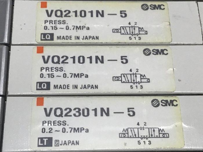 Used SMC Valve Manifold VQ2301N-5 #127228