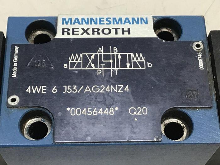 Used REXROTH Directional Control Valve 4WE6J53/AG24NZ4 #129912