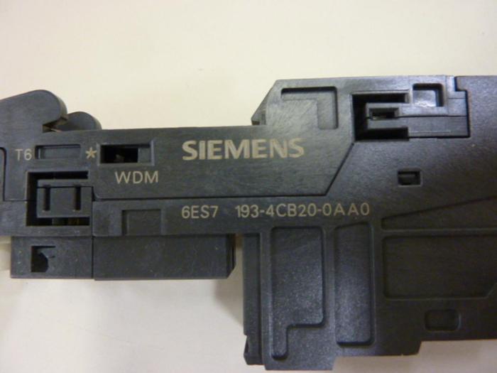 Used SIEMENS Terminal Module 6ES7 193-4CB20-0AA0 #46377