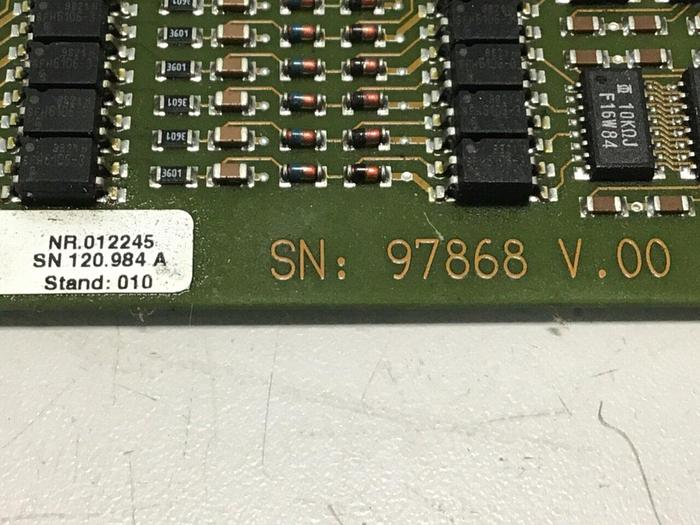 Used ARBURG Circuit Board 120.984 #117597