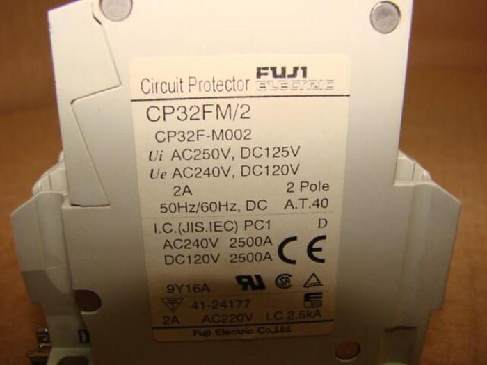 Used FUJI ELECTRIC Circuit Protector CP32M/2 #21269