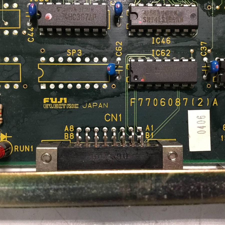 Used FUJI ELECTRIC CPU Card F7706087(2)A Used