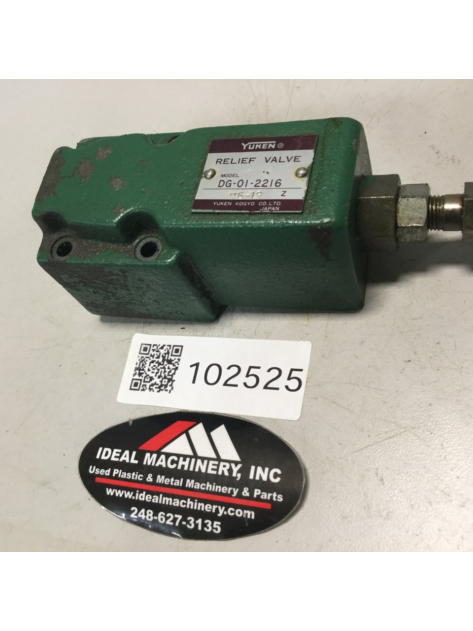 Used YUKEN Relief Valve DG-01-2216 USED