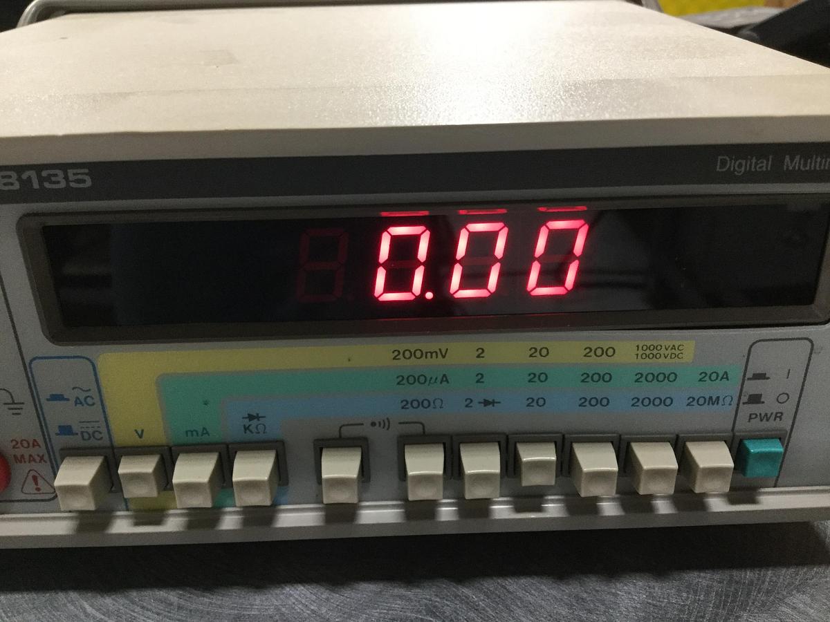 Used GW INSTEK Digital Multimeter GDM-8135 #107282