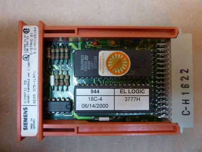Used SIEMENS Memory Submodule 6ES5 375-1LA71 #22797