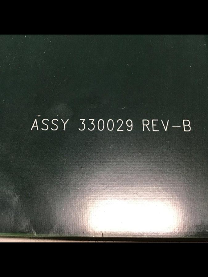 Used VAN DORN Sequencer Circuit Board PC330-029 330-029 #137142